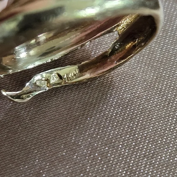 Vintage 14k Gold Enamel Serpent Wrap Coil Ring - Picture 13 of 15